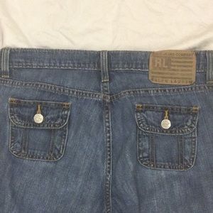 Polo Ralph Lauren Jeans Round Patch Pocket 100% Cotton  Size 6